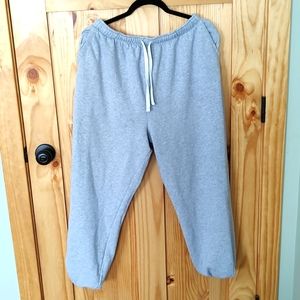 Grey sweatpants